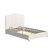 Detailed information about the product Artiss Bed Frame Double Size Boucle FION