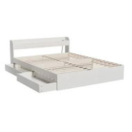 Detailed information about the product Artiss Bed Frame Double Size Mattress Base wtih Charging Ports 2 Storage Drawers