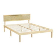 Detailed information about the product Artiss Bed Frame Double Size Wooden Base Mattress Platform Timber Pine YUMI