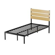 Detailed information about the product Artiss Bed Frame King Single Size Metal Base Mattress Platform Foundation PAULA