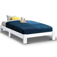 Detailed information about the product Artiss Bed Frame King Single Size Wooden Mattress Base Timber Platform JADE