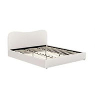 Detailed information about the product Artiss Bed Frame King Size Boucle DARA