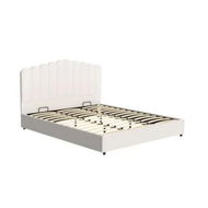 Detailed information about the product Artiss Bed Frame King Size Boucle FION