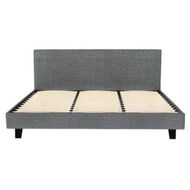 Detailed information about the product Artiss Bed Frame King Size Grey NEO