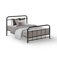 Detailed information about the product Artiss Bed Frame Metal Frames LEO - Single (Black)