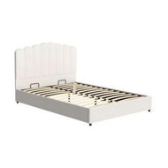 Detailed information about the product Artiss Bed Frame Queen Size Boucle FION