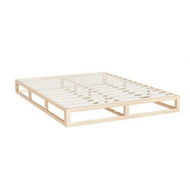 Detailed information about the product Artiss Bed Frame Queen Size Wooden Base Mattress Platform Timber Pine KALAM