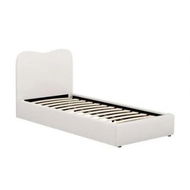 Detailed information about the product Artiss Bed Frame Single Size Boucle DARA