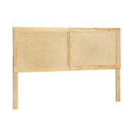 Detailed information about the product Artiss Bed Head Headboard Double Rattan - RIBO Pine