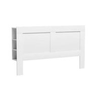 Detailed information about the product Artiss Bed Head Headboard King with Shelves - CABI White