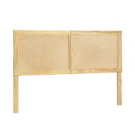 Detailed information about the product Artiss Bed Head Headboard Queen Rattan - RIBO Pine