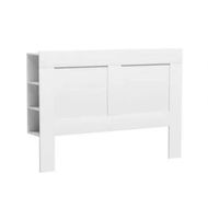 Detailed information about the product Artiss Bed Head Headboard Queen with Shelves - CABI White