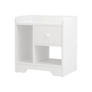 Detailed information about the product Artiss Bedside Table Drawer Nightstand Side End Table Storage Open Shelf White