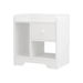 Artiss Bedside Table Drawer Nightstand Side End Table Storage Open Shelf White. Available at Crazy Sales for $69.95