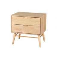 Detailed information about the product Artiss Bedside Table Drawers Side End Table Storage Cabinet Nightstand Oak GINO