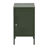 Detailed information about the product Artiss Bedside Table Metal Cabinet - Green