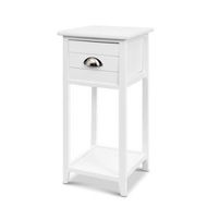 Detailed information about the product Artiss Bedside Table Vintage - THYME White