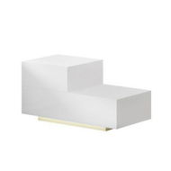 Detailed information about the product Artiss Bedside Tables LED 2 Drawers - REMI White