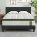 Artiss BedStory Queen Bed Frame Mattress Set Platform Upholstered Hybrid Pocket Coil. Available at Crazy Sales for $539.95