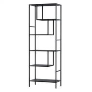 Detailed information about the product Artiss Bookshelf 5 Tiers RHYS Black