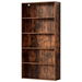 Artiss Bookshelf 5 Tiers Walnut. Available at Crazy Sales for $139.95