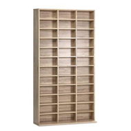 Detailed information about the product Artiss Bookshelf CD Storage Rack - BERT Oak