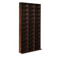 Detailed information about the product Artiss Bookshelf CD Storage Rack - BERT Walnut