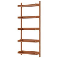 Detailed information about the product Artiss Bookshelf Floating Shelf CAPIZ Oak