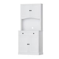 Detailed information about the product Artiss Buffet Sideboard Cabinet Cupboard Pantry Storage Shelves Hutch White