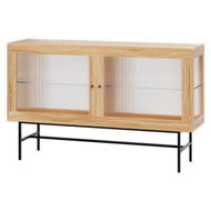 Detailed information about the product Artiss Buffet Sideboard Double Doors - Oak