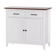 Detailed information about the product Artiss Buffet Sideboard Storage Cabinet Kitchen Cupboard Hallway 2 Drawers White