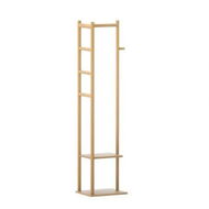Detailed information about the product Artiss Clothes Rack Airer Coat Stand Bamboo