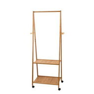 Detailed information about the product Artiss Clothes Rack Coat Stand 165x59cm Hanger Wheels