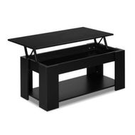 Detailed information about the product Artiss Coffee Table Lift-top Coffee Table Black