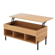 Detailed information about the product Artiss Coffee Table Lift-top Oak