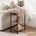 Artiss Coffee Table Side Bedside End Table Charging Station Flip-Top Storage 60cm Wood. Available at Crazy Sales for $64.95