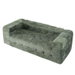 Artiss Comfort Boneless Sofa for Living Room Green Luxury Chenille. Available at Crazy Sales for $549.95