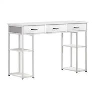 Detailed information about the product Artiss Computer Desk Drawer Shelves Study Table 120CM White