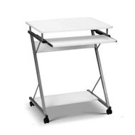 Detailed information about the product Artiss Computer Desk Keyboard Tray Shelf White 60CM