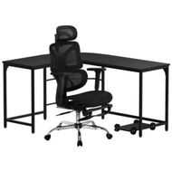 Detailed information about the product Artiss Computer Desk L-Shape Study Desks Ergonomic Office Chair Mesh Chairs