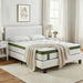 Artiss Double Bed Frame Platform White PVC Leather Hybrid Mattress Modern. Available at Crazy Sales for $459.95