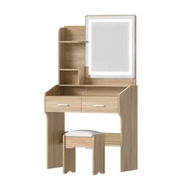 Detailed information about the product Artiss Dressing Table Set Stool Led Wood