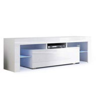 Detailed information about the product Artiss Entertainment Unit TV Cabinet LED 130cm White Elo