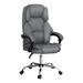 Artiss Executive Office Chair Recliner Grey. Available at Crazy Sales for $169.95