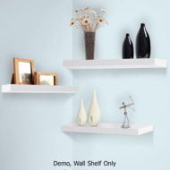 Detailed information about the product Artiss Floating Wall Shelf Set of 3 White