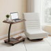 Artiss Floor Lounge 360æŽ³ Swivel Foldable Sofa Chair and Side Table with Castors Set. Available at Crazy Sales for $104.95