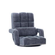 Detailed information about the product Artiss Floor Lounge Sofa Bed Swivel Charcoal