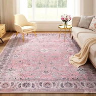 Detailed information about the product Artiss Floor Rug 240X340cm Large Washable Area Rug Vintage Living Room Carpet