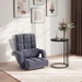 Artiss Floor Sofa Chair & Coffee Table Set, Swivel Lounge Recliner Side Tables. Available at Crazy Sales for $169.95