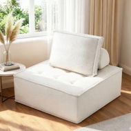 Detailed information about the product Artiss Floor Sofa Lounge Chair with Pillow